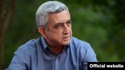 Armenian President Serzh Sarkisian