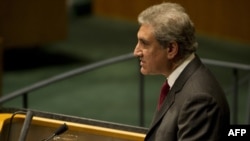 Pakistani Foreign Minister Shah Mehmood Qureshi (file photo)