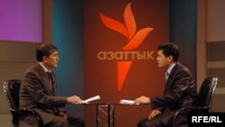 "Inconvenient Questions," a TV program produced by RFE/RL's Kyrgyz Service, known inside the country as Radio Azattyk