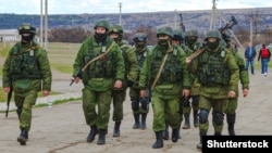 Russian special forces without identifying insignia seized key government buildings in Crimea in late February 2014.