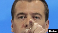 Russian President Dmitry Medvedev is unhappy that presidential orders are not being carried out.