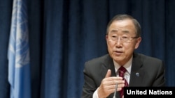 UN Secretary-General Ban Ki-moon warns Iran of the "potentially harmful consequences" from fiery rhetoric.