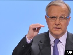 The EU's economic affairs commissioner Olli Rehn