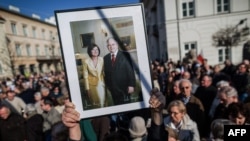 Polish President Lech Kaczynski was killed in a plane crash in 2010.