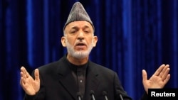 Afghan President Hamid Karzai 