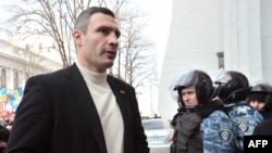 Opposition leader Vitaly Klitschko