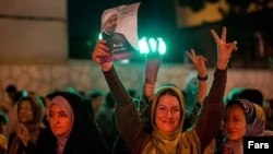 Iran Celebrations Erupt After Rohani Declared Victor