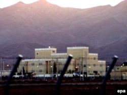 A 2005 file photo of the Natanz nuclear-enrichment plant in central Iran.