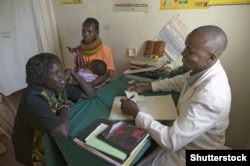 An HIV/AIDS clinic in Kenya