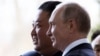 Russian President Vladimir Putin (right) and North Korean leader Kim Jong Un (file photo)