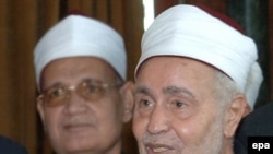 Al-Azhar's Muhammad Sayed al-Tantawi (file photo)