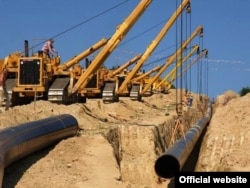 Construction of the Nabucco pipeline