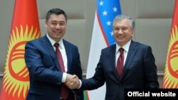 Kyrgyz President Sadyr Japarov and his Uzbek counterpart, Shavkat Mirziyoyev, meet in Tashkent this week. 