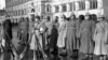 Red Army soldiers on Red Square in November 1922, shortly after the country marked the fifth anniversary of the 1917 Bolshevik takeover.