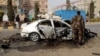 Mohammad Ilyas Dayee, a correspondent for RFE/RL's Radio Azadi, was killed in this car-bombing in Lashkar Gah on November 12, 2020.