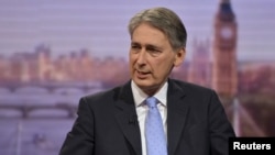 Defense Secretary Philip Hammond