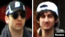 Tamerlan (left) and Dzhokhar Tsarnaev