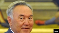 Kazakh President Nursultan Nazarbaev has not signed the law, but has not formally vetoed it.