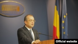 Romanian Prime Minister Emil Boc