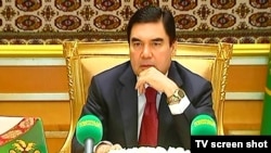 Turkmen President Gurbanguly Berdymukhammedov