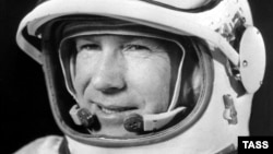 Historians say Aleksei Leonov, the first man to walk in space, was also chosen to be the first cosmonaut to land on the moon.