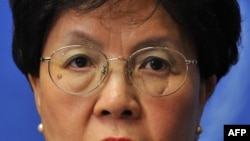 The director-general of the WHO, Margaret Chan