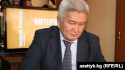 Feliks Kulov, leader of Kyrgyzstan's opposition Ar Namys (Dignity) Party