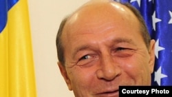 Romanian President Traian Basescu 