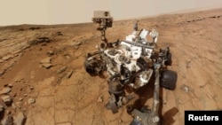 NASA's Mars rover Curiosity is pictured in a photo from February 2013 (file photo).