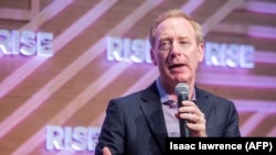 Microsoft President Brad Smith (file photo)