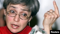 Slain journalist Anna Politkovskaya (1958-2006)