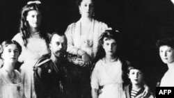 Russian Tsar Nicholas II and his family in one of the last pictures taken before the 1917 revolution.