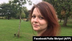 Yulia Skripal and her father, Sergei, were found incapacitated on a park bench in the English city of Salisbury on March 4.