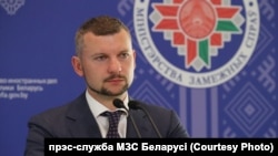 Belarusian Foreign Ministry spokesman Anatol Hlaz 