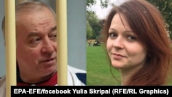 Sergei Skripal (left) and his daughter Yulia 