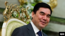 Turkmen President Gurbanguly Berdymukhammedov 