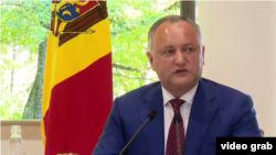 Moldovan Igor Dodon proposed the controversial referendum in late March. (file photo)