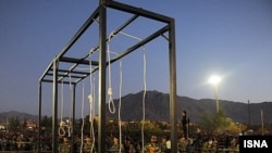 An execution in Iran (file photo)