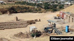 Digging now under way in Yakkabagh isn’t being done by archaeologists but by construction workers using heavy machinery to excavate earth used to make bricks at a local factory.