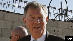 UN envoy Robert Serry told the Security Council that Secretary-General Ban Ki-moon remained "gravely concerned" about reports of the use of chemical arms.