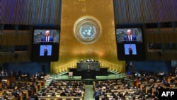 UN General Assembly at the United Nations Headquarters in New York (file photo)