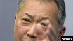 Former Kyrgyz President Kurmanbek Bakiev