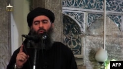 Islamic State leader Abu Bakr al-Baghdadi (file picture)