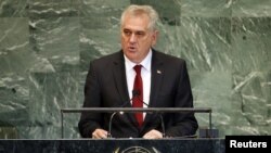 Serbian President Tomislav Nikolic 