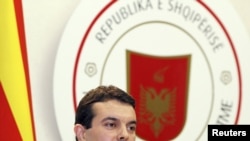 Macedonian Foreign Minister Nikola Poposki