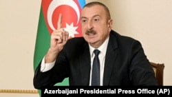 Azerbaijani President Ilham Aliyev