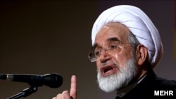 Iranian opposition politician and cleric Mehdi Karrubi