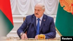 Belarusian strongman Alyaksandr Lukashenka (file photo)