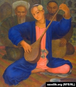 "Дуторчи бачча". Усто Мўмин асари (1923)