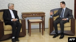 President Assad meets with Iranian envoy Saeed Jalili